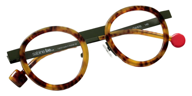 Sabine Be Be Lucky 670 47 - Tortoiseshell Tortoise Shiny/Khaki Satin #id:sbebelucky670_s:106100