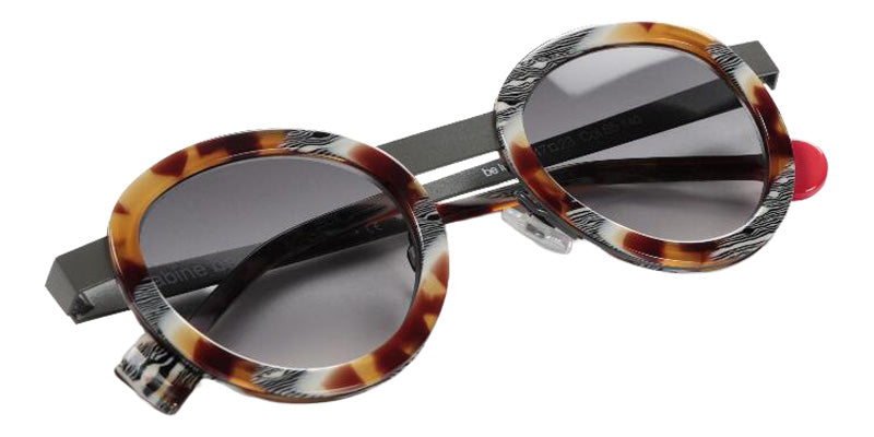 Sabine Be Be Lucky Sun 65_2 47 - Tortoiseshell Vintage Shiny/Taupe Satin #id:sbebeluckysun652_s:106100