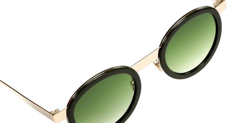 Sabine Be Be Lucky Sun 672 47 - Khaki Shiny/Or Yellow Polished #id:sbebeluckysun672_s:116115
