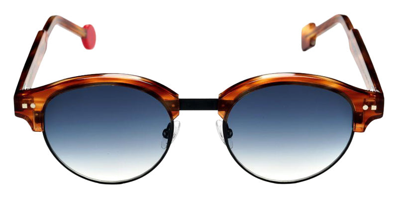 Sabine Be Be Master Pantos Sun 559 51 - Tortoiseshell Veined Blonde Shiny/Blue Night Satin #id:sbebemasterpantossun559_s:104110