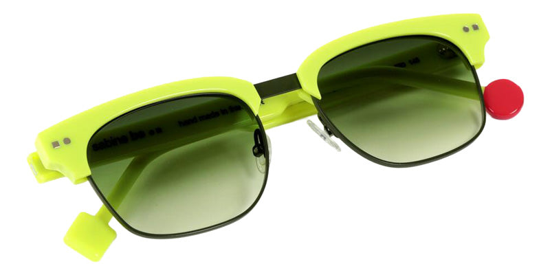 Sabine Be Be Master Square Sun 550 52 - Yellow Fluorescent Shiny/Khaki Satin #id:sbebemastersquaresun550_s:100100