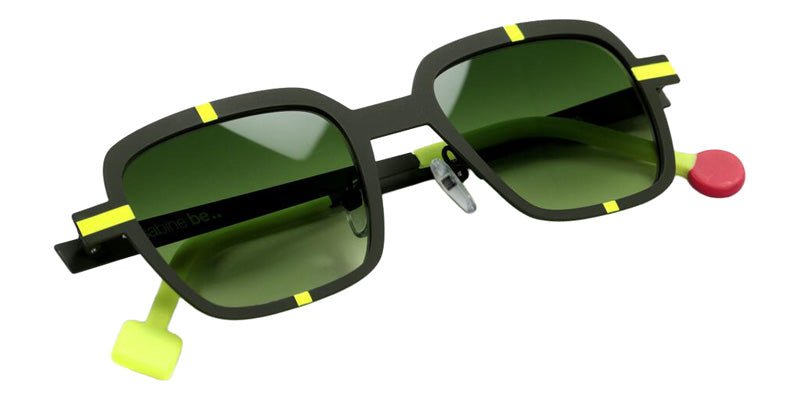 Sabine Be Be Perfect Sun 426 48 - Khaki Satin/Yellow Fluorescent Satin #id:sbebeperfectsun426_s:100100