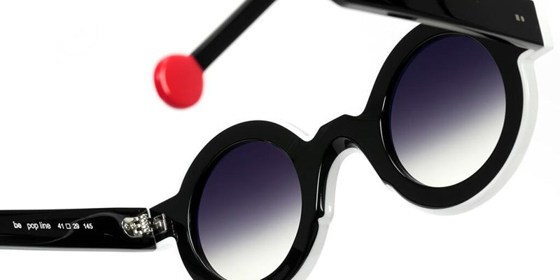 Sabine Be Be Pop Line Sun 710 41 - Black Shiny/White Shiny #id:sbebepoplinesun710_s:110115
