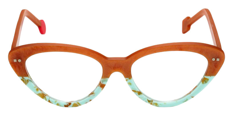 Sabine Be Be Pretty 487 53 - Rust Marbled Matte/Turquoise Marbled Matte #id:sbebepretty487_s:108110