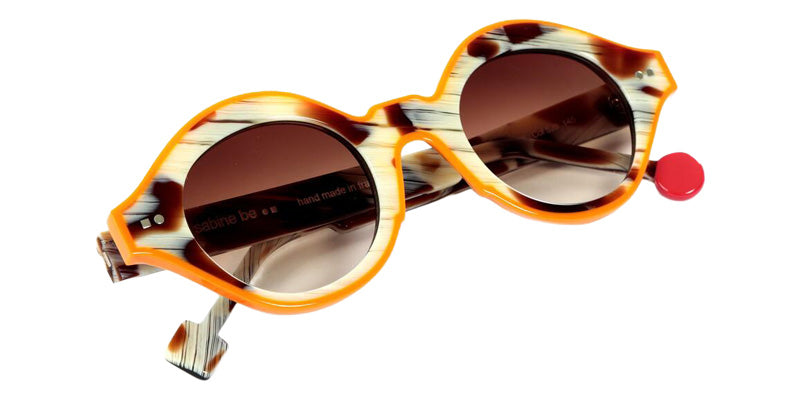Sabine Be Be Smile Line Sun 528 45 - Horn Blonde Shiny/Orange Shiny #id:sbebesmilelinesun528_s:100100