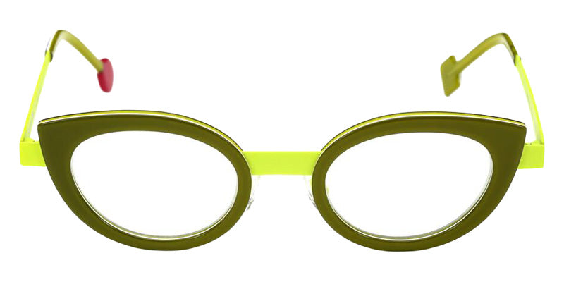 Sabine Be Be String 403 46 - Green Translucent Shiny/Yellow Fluorescent Satin #id:sbebestring403_s:102110