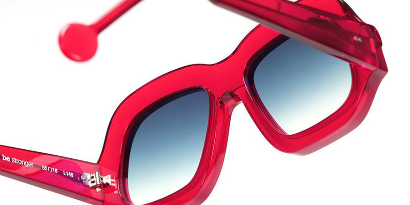 Sabine Be Be Stronger Sun 856 55 - Red Translucent Shiny/Red Translucent Matte #id:sbebestrongersun856_s:106115