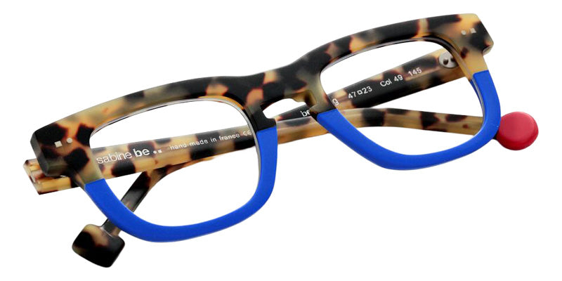 Sabine Be Be Swag 49 47 - Tortoiseshell Tokyo Matte/Blue Majorelle Matte #id:sbebeswag49_s:100100