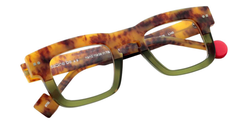Sabine Be Be Swag Xl 700 46 - Tortoiseshell Tortoise Matte/Khaki Translucent Shiny #id:sbebeswagxl700_s:104100