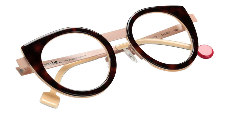 Sabine Be Be Sweet 412 47 - Tortoiseshell Auburn Shiny/Nude Satin #id:sbebesweet412_s:102100