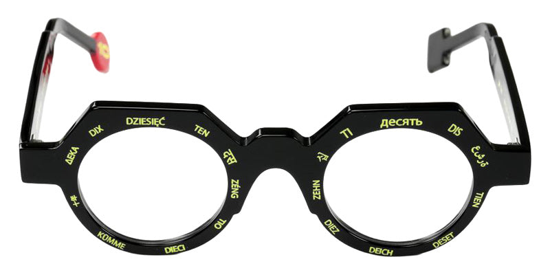 Sabine Be Be Ten 648 44 - Black Shiny/Yellow Fluorescent #id:sbebeten648_s:100110