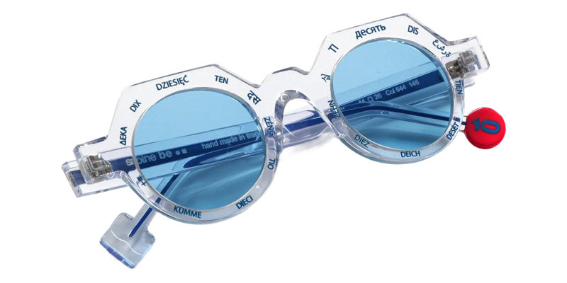 Sabine Be Be Ten Sun 644 43 - Crystal Shiny/Blue Majorelle #id:sbebetensun644_s:102100