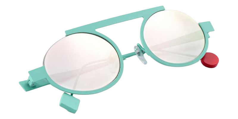Sabine Be Be Trust Slim Sun 125 49 - Turquoise Satin #id:sbebetrustslimsun125_s:100100