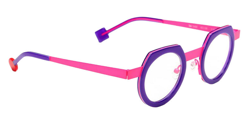 Sabine Be Be Twist 241 42 - Violet Shiny/Rose Fluorescent Satin #id:sbebetwist241_s:102105
