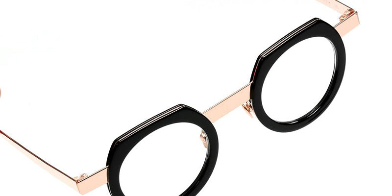 Sabine Be Be Twist 811 42 - Black Shiny/Or Rose Polished #id:sbebetwist811_s:108115