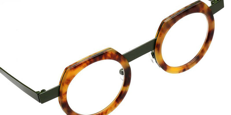 Sabine Be Be Twist 814 42 - Tortoiseshell Tortoise Matte/Khaki Satin #id:sbebetwist814_s:114115