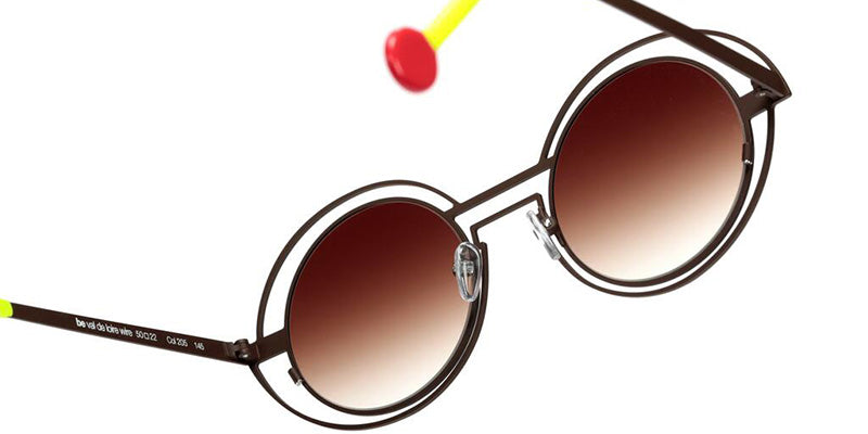 Sabine Be Be Val De Loire Wire Sun 205 50 - Chocolate Black Satin #id:sbebevaldeloirewiresun205_s:112115