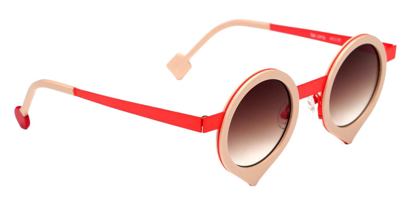 Sabine Be Be Yang Sun 247 43 - Nude Shiny/Orange Fluorescent Satin #id:sbebeyangsun247_s:108105