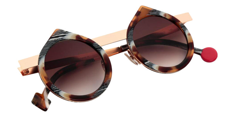 Sabine Be Be Yin Sun 250 43 - Tortoiseshell Vintage Shiny/Or Rose Polished #id:sbebeyinsun250_s:104100