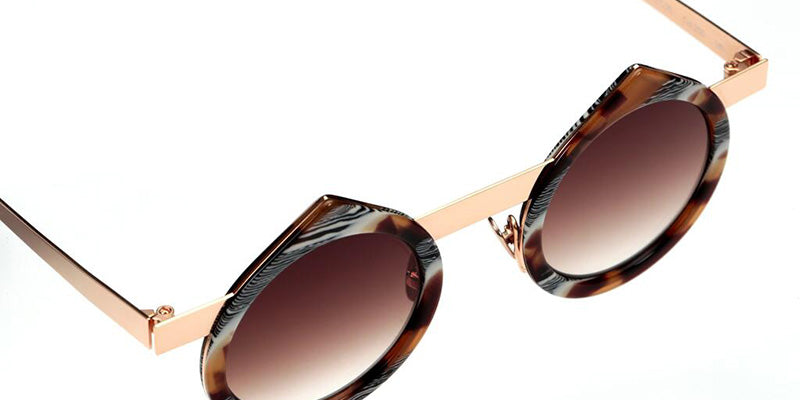 Sabine Be Be Yin Sun 250 43 - Tortoiseshell Vintage Shiny/Or Rose Polished #id:sbebeyinsun250_s:104120