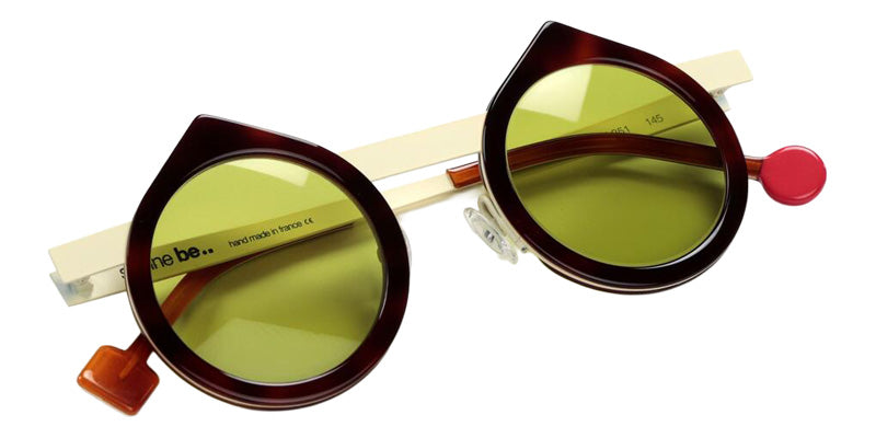 Sabine Be Be Yin Sun 251 43 - Tortoiseshell Blonde Brilliant/Ivory Satin #id:sbebeyinsun251_s:106100