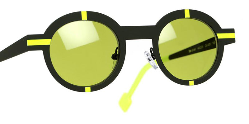 Sabine Be Be Zinzin Sun 426 44 - Khaki Satin/Yellow Fluorescent Satin #id:sbebezinzinsun426_s:102115