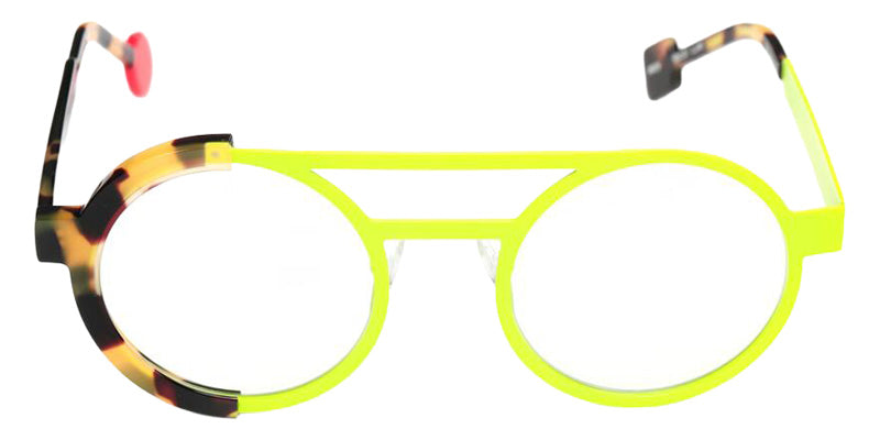 Sabine Be Be Zoom 828 50 - Yellow Fluorescent Satin/Tortoiseshell Khaki Shiny #id:sbebezoom828_s:102110