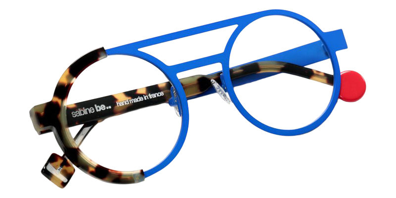 Sabine Be Be Zoom 831 50 - Blue Majorelle Satin/Tortoiseshell Tokyo Shiny #id:sbebezoom831_s:108100