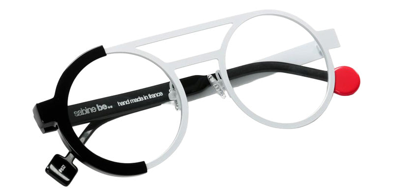 Sabine Be Be Zoom 832 50 - White Satin/Black Shiny #id:sbebezoom832_s:110100