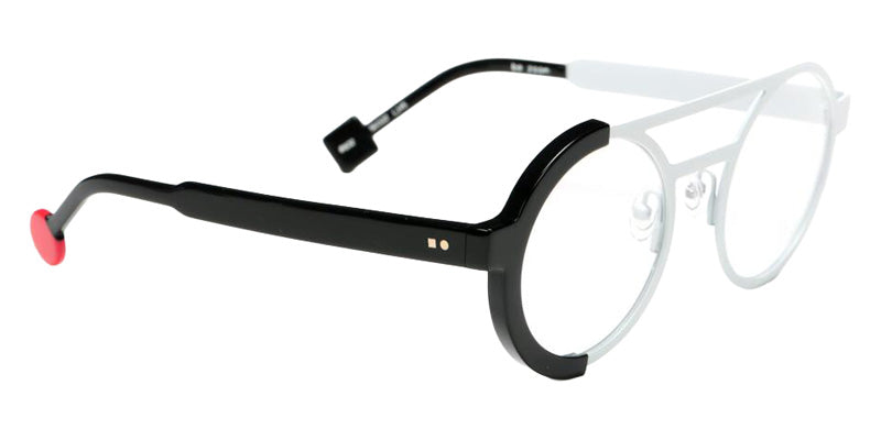 Sabine Be Be Zoom 832 50 - White Satin/Black Shiny #id:sbebezoom832_s:110105