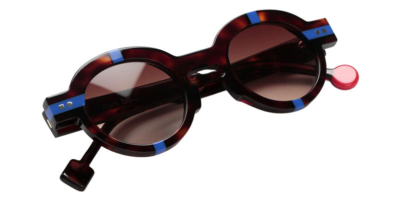 Sabine Be Mini Be Groom Sun 453 40 - Tortoiseshell Cherry Shiny/Blue Majorelle Shiny #id:sbeminibegroomsun453_s:104100