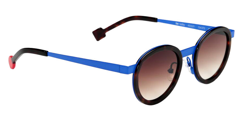 Sabine Be Mini Be Lucky Sun 272 43 - Tortoiseshell Cherry Shiny/Blue Majorelle Satin #id:sbeminibeluckysun272_s:102105