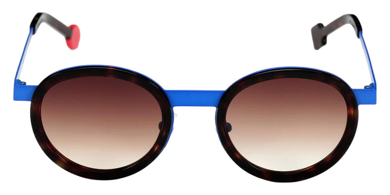 Sabine Be Mini Be Lucky Sun 272 43 - Tortoiseshell Cherry Shiny/Blue Majorelle Satin #id:sbeminibeluckysun272_s:102110