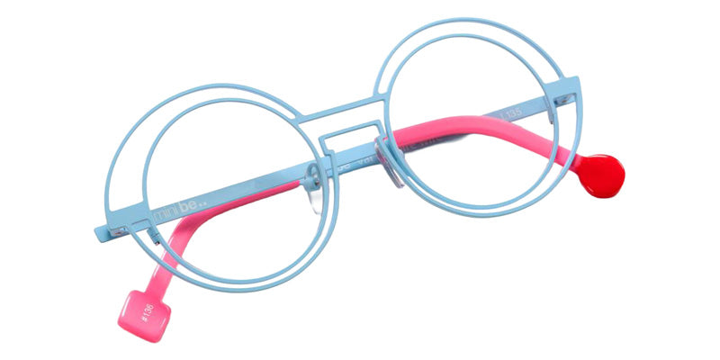 Sabine Be Mini Be Val De Loire Wire 136 44 - Blue Pastel Satin #id:sbeminibevaldeloirewire136_s:106100