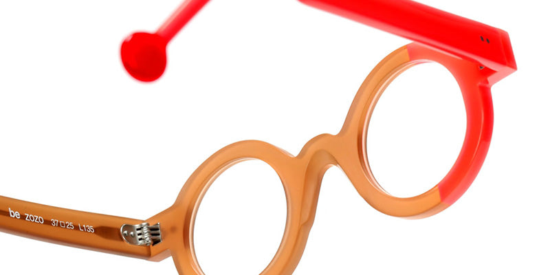 Sabine Be Mini Be Zozo 818 37 - Cognac Opal Matte/Orange Fluorescent Miami Shiny #id:sbeminibezozo818_s:110115