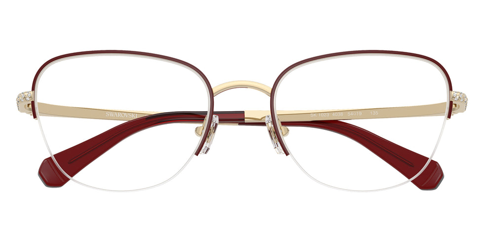 Swarovski SK1023 4038 52 - Pale Gold/Burgundy Gunmetal #id:sk10234038_s:112120