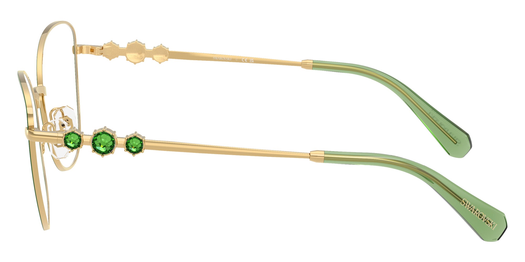 Swarovski SK1034 4044 54 - Gold/Green #id:sk10344044_s:112110