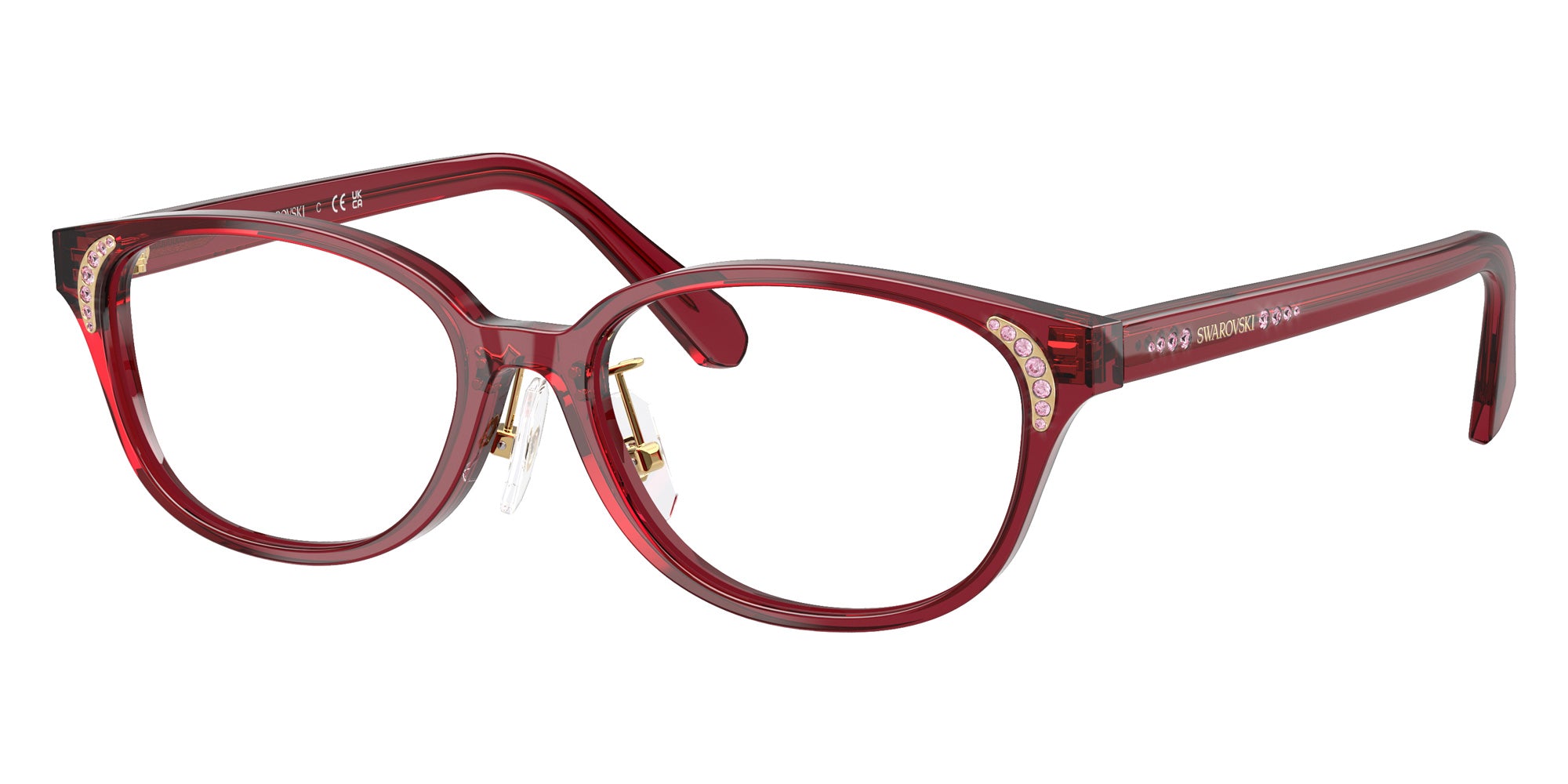 Swarovski SK2040D 1055 52 - Transparent Burgundy #id:sk2040d1055_s:104105