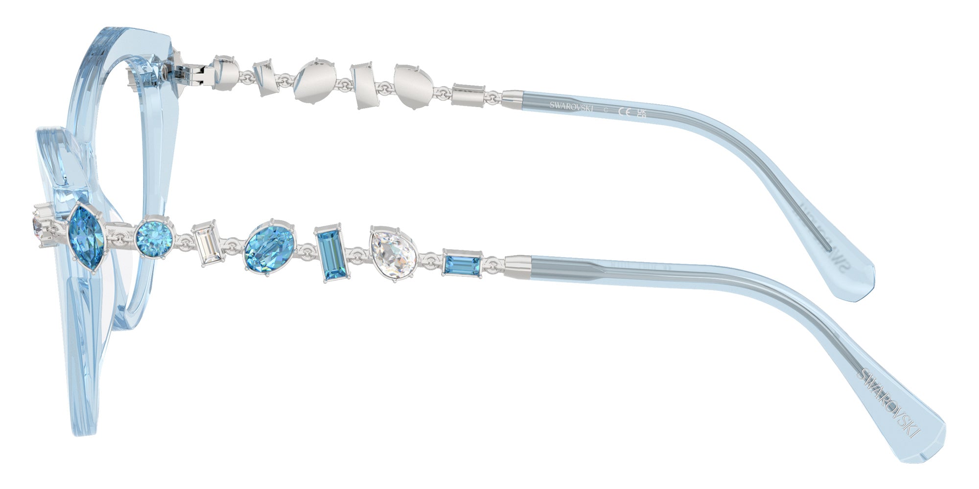 Swarovski SK2047 1078 53 - Transparent Light Blue #id:sk20471078_s:112110