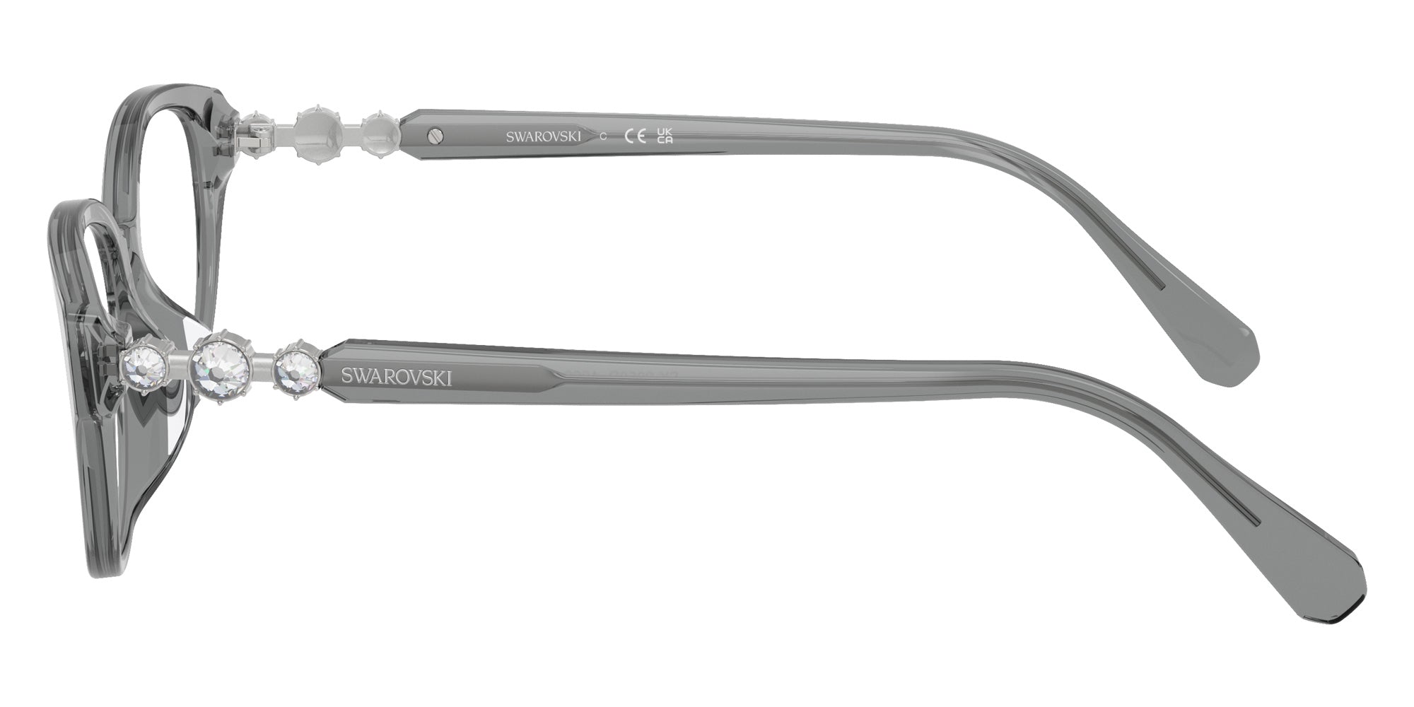 Swarovski SK2058D 1062 54 - Transparent Dark Gray #id:sk2058d1062_s:104110