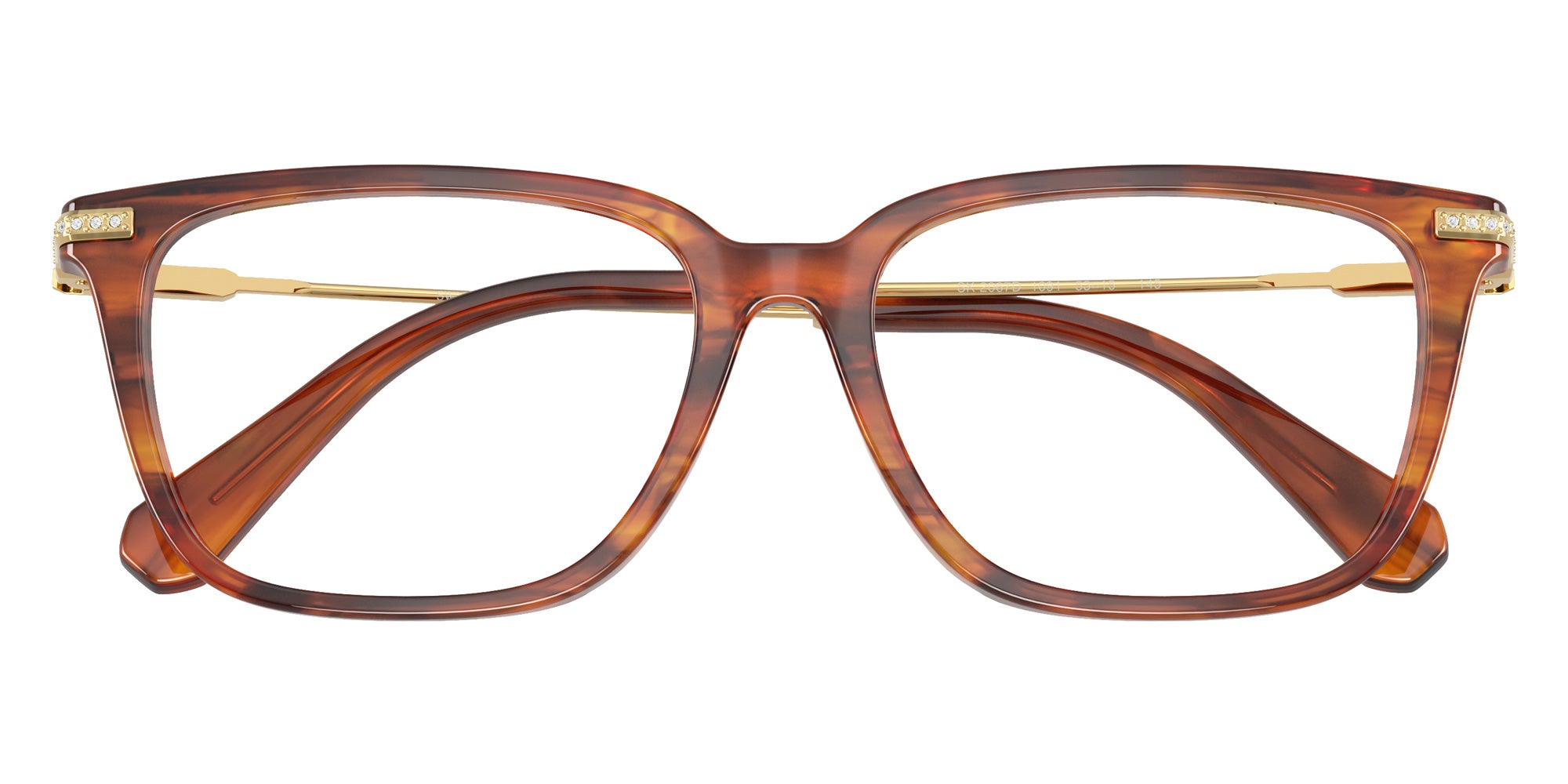 Swarovski SK2067D 1091 53 - Striped Havana #id:sk2067d1091_s:102120
