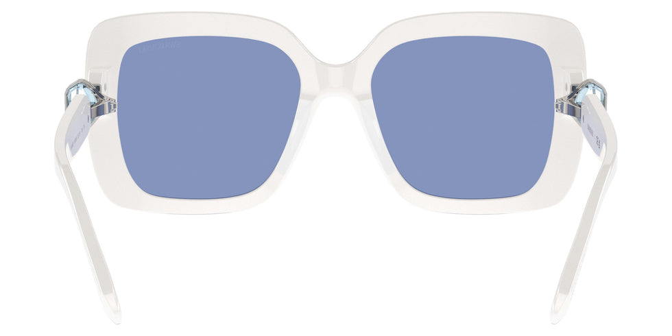 Swarovski SK6001 100355 55 - White / Light Blue Mirrored Silver #id:sk6001100355_s:108115