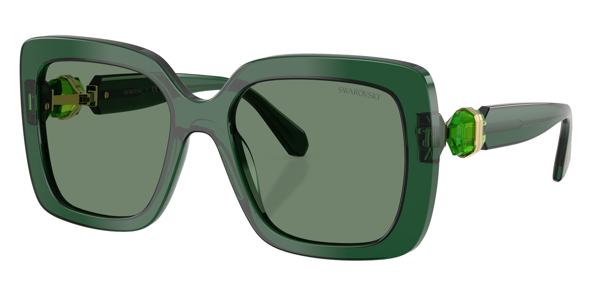 Swarovski SK6001 104587 55 - Transparent Green / Transition Green #id:sk6001104587_s:114105