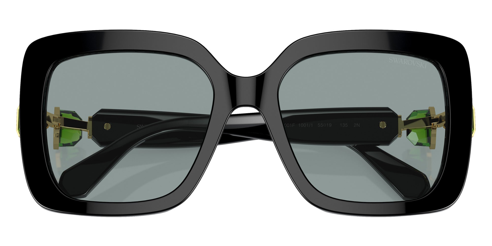 Swarovski SK6001F 1001/1 55 - Black / Dark Gray #id:sk6001f10011_s:100120