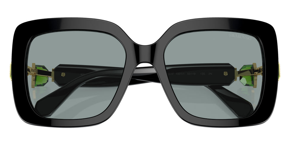 Swarovski SK6001F 1001/1 55 - Black / Dark Gray #id:sk6001f10011_s:100120