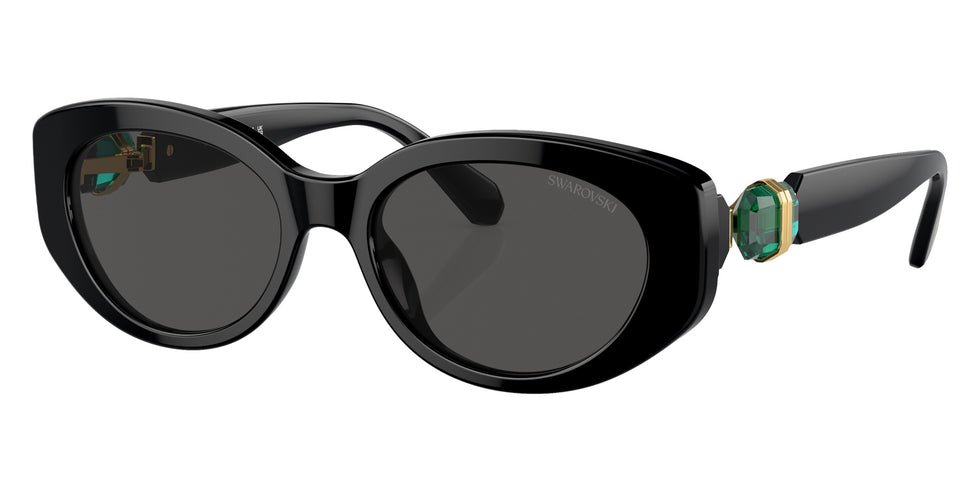 Swarovski SK6002 100187 53 - Black / Dark Gray #id:sk6002100187_s:102105