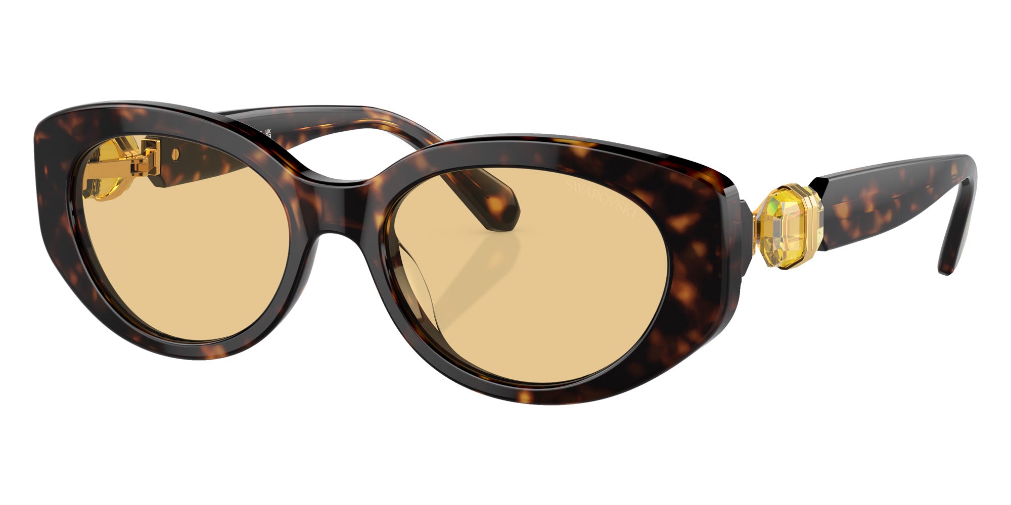 Swarovski SK6002 1002/8 53 - Dark Havana / Light Yellow #id:sk600210028_s:104105