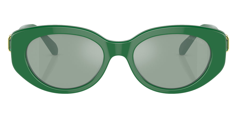 Swarovski SK6002 10079C 53 - Dark Green / Azure Internal Mirrored Silver #id:sk600210079c_s:110100