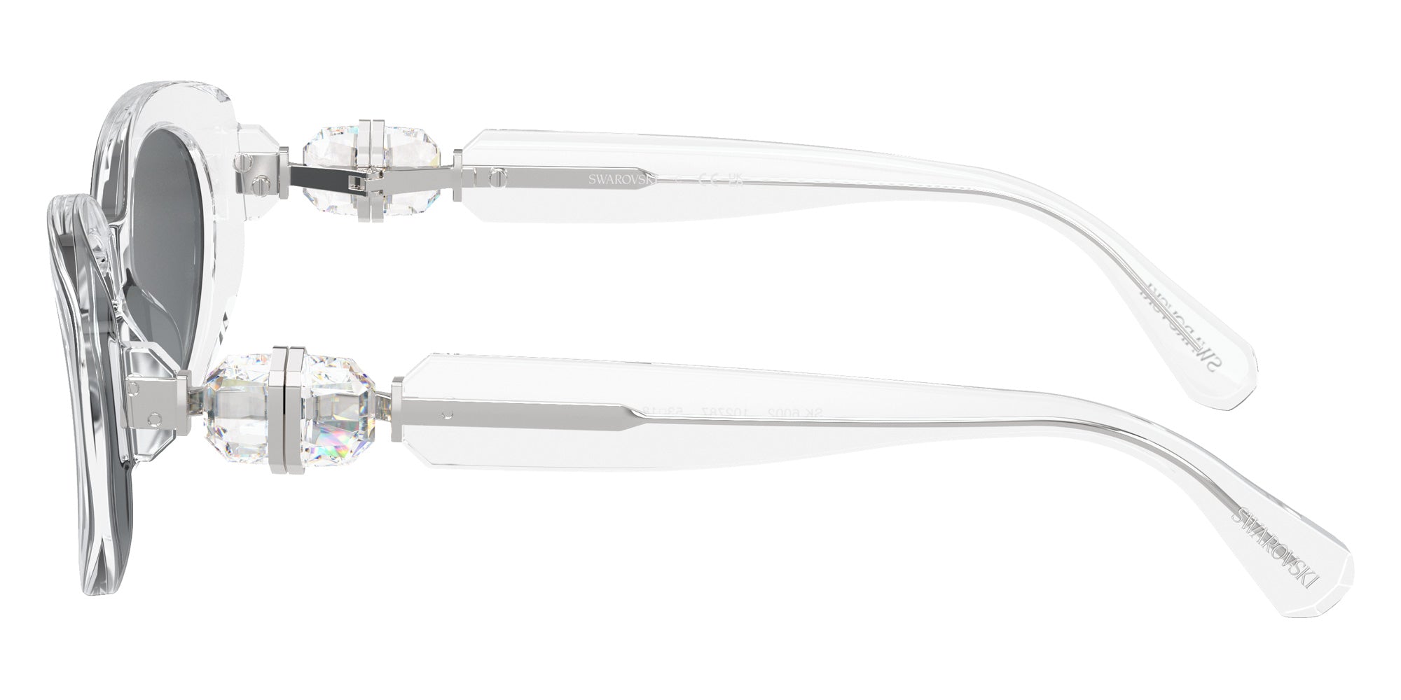 Swarovski SK6002 102787 53 - Transparent Crystal / Dark Gray #id:sk6002102787_s:112110
