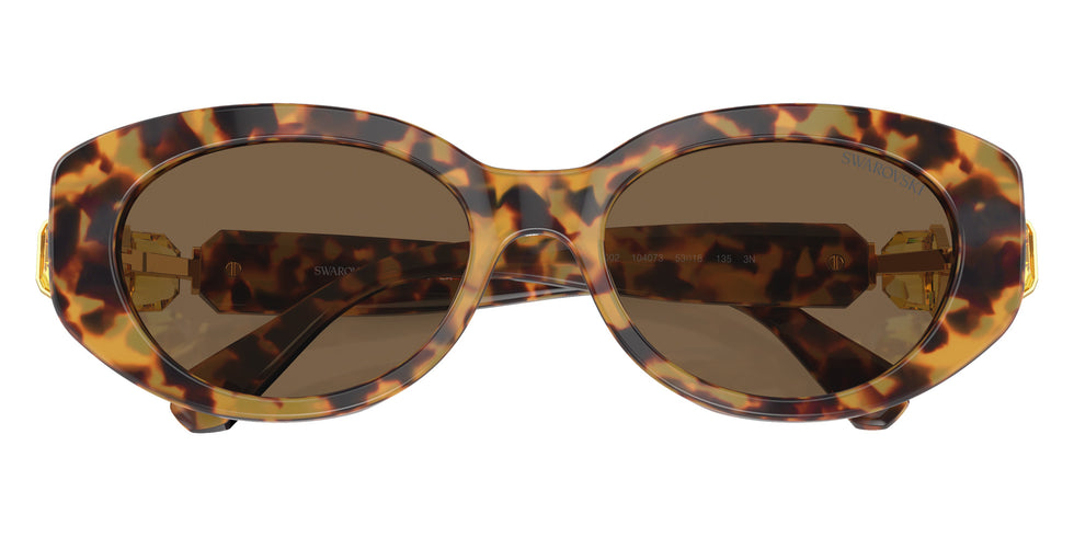 Swarovski SK6002 104073 53 - Light Havana / Dark Brown #id:sk6002104073_s:116120